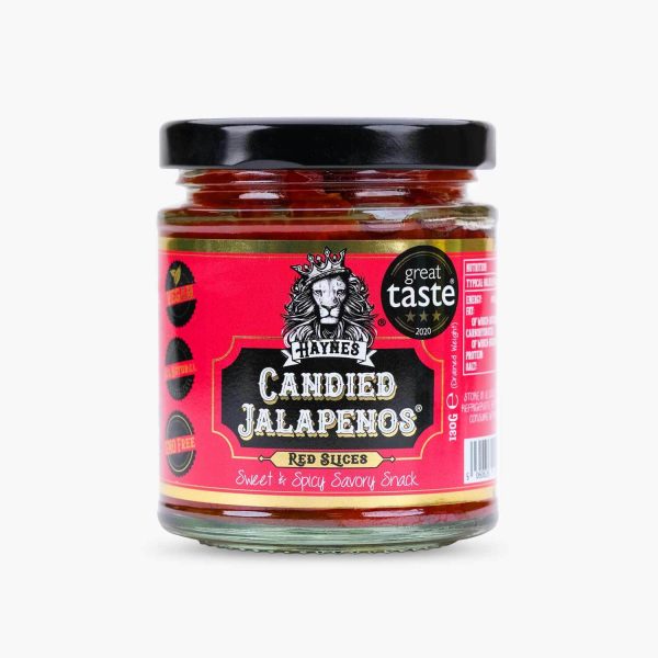 Haynes Gourmet Røde Kandiserede Jalapenos