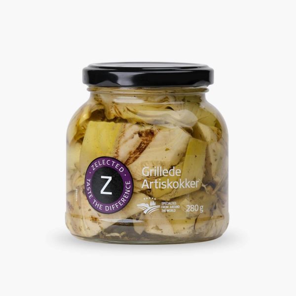 Zelected Grillede Artiskokker
