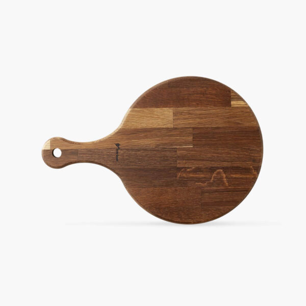 By Brorson Pizzabræt Ø 30 cm - Røget Egetræ